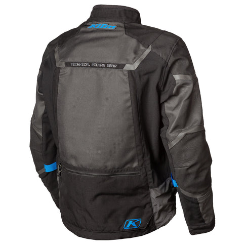 Geaca Moto Klim Baja S4 2023 BLACK - KINETIK BLUE